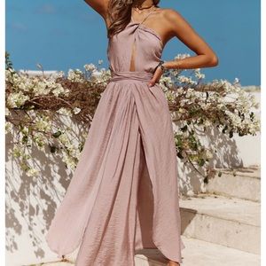 XS Mauve Maxi Dress Hello Molly SOLD OUT in store